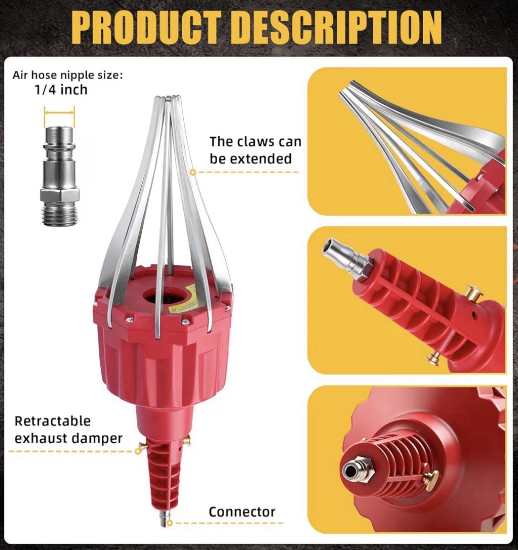 Universal Pneumatic CV Joint Boot Expander Spreader Automotive Installation Tool