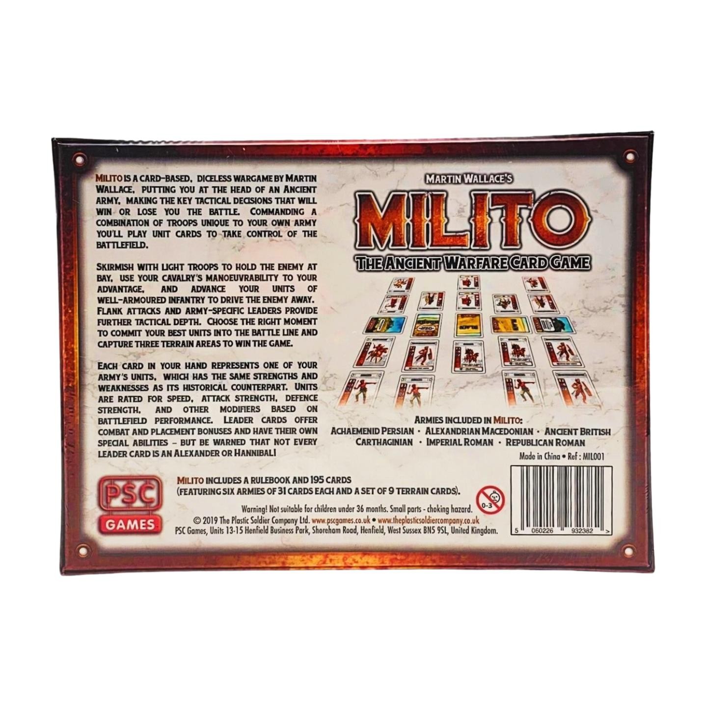 Milito KS Exclusive Bundle by PSC Games - SEALED
