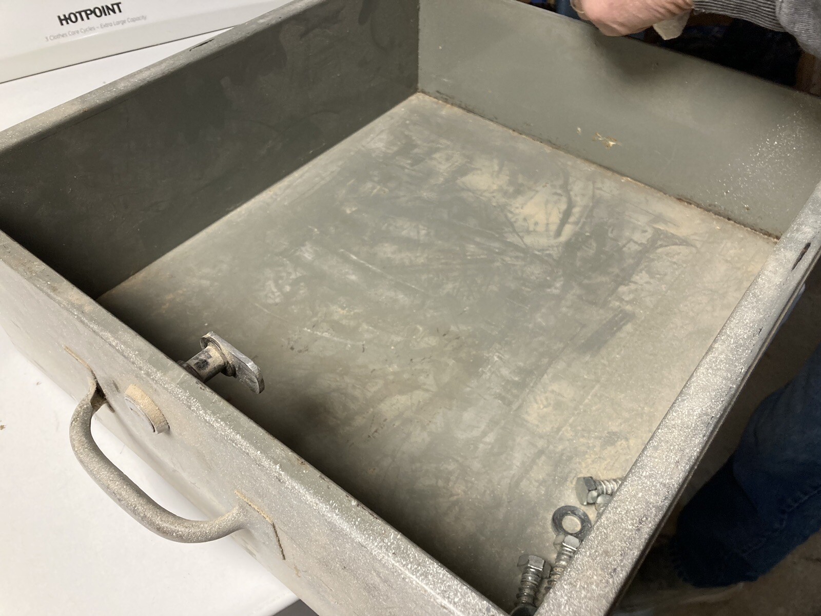 Workbench Lockable Drawer 14”X16"X5” with Bracket By Stackbin Corporation