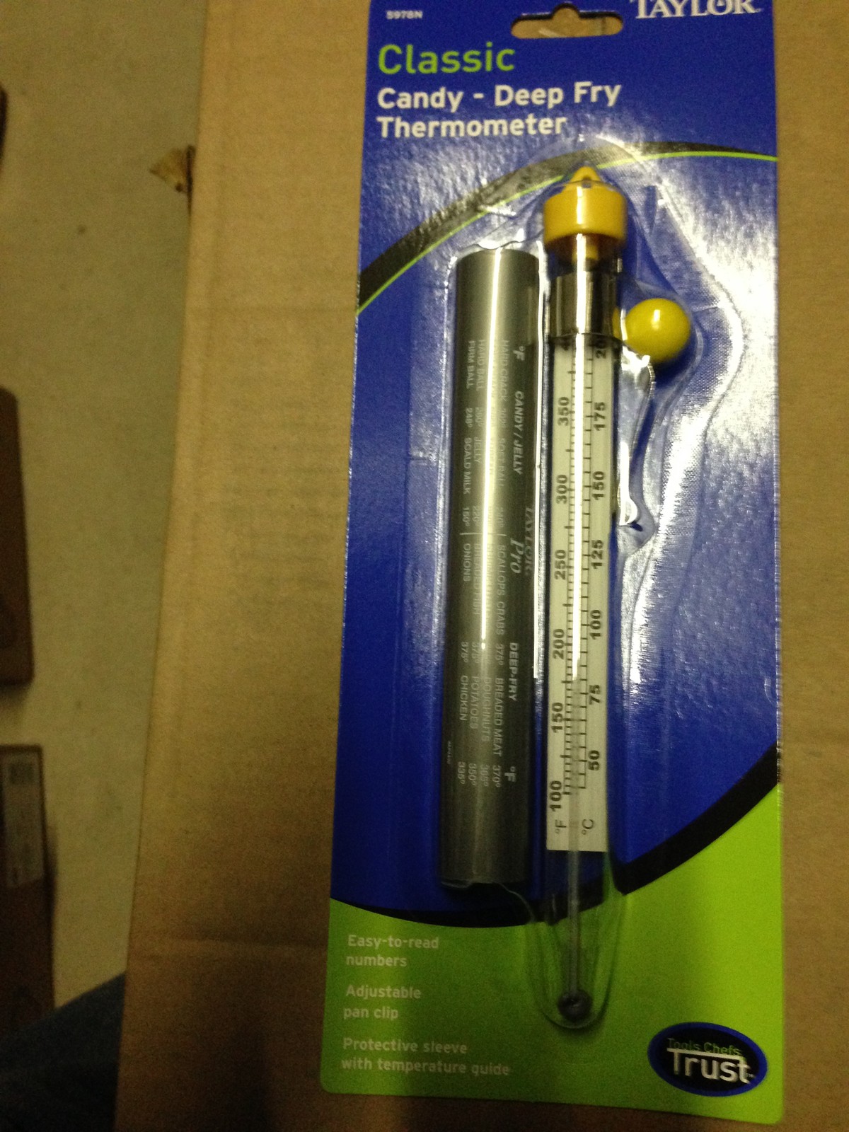 USA SELLER  CANDY/DEEP FRY THERMOMETER BY TAYLOR # 5978 FREE SHIPPING US ONLY