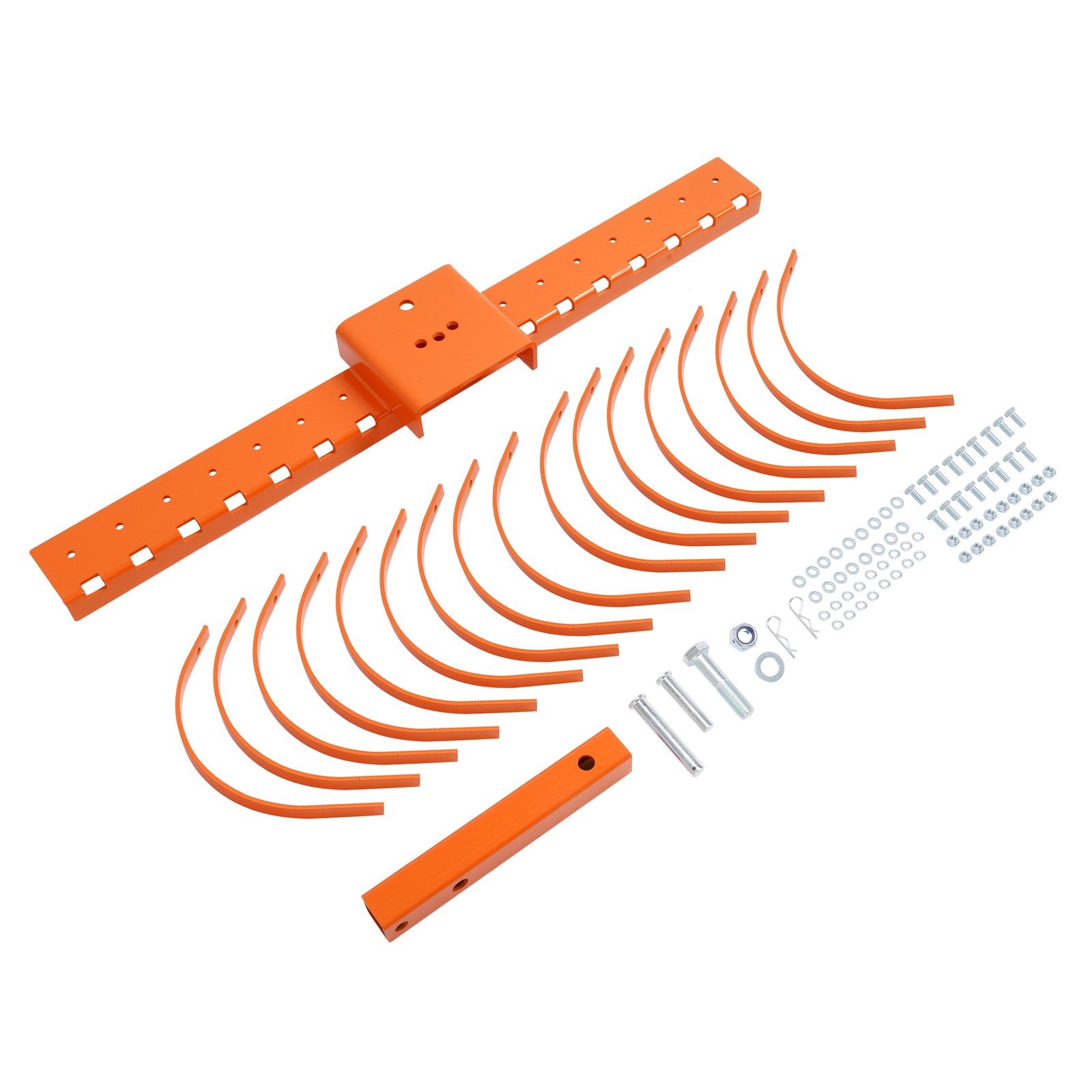 For 2" Receiver Tractor 48" Landscape Rake Pine Straw Rake Rock Rake ATV UTV