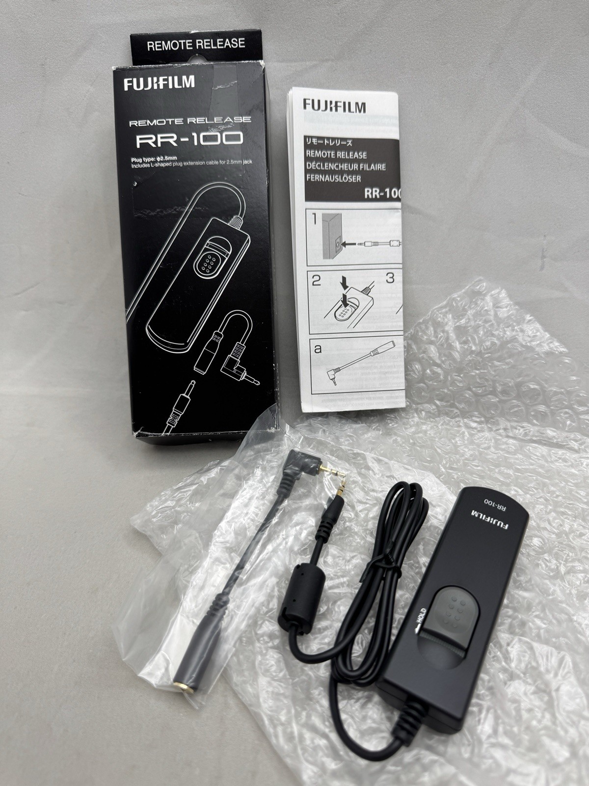 Fujifilm RR-100 Remote Control Shutter Release Camera Accessory