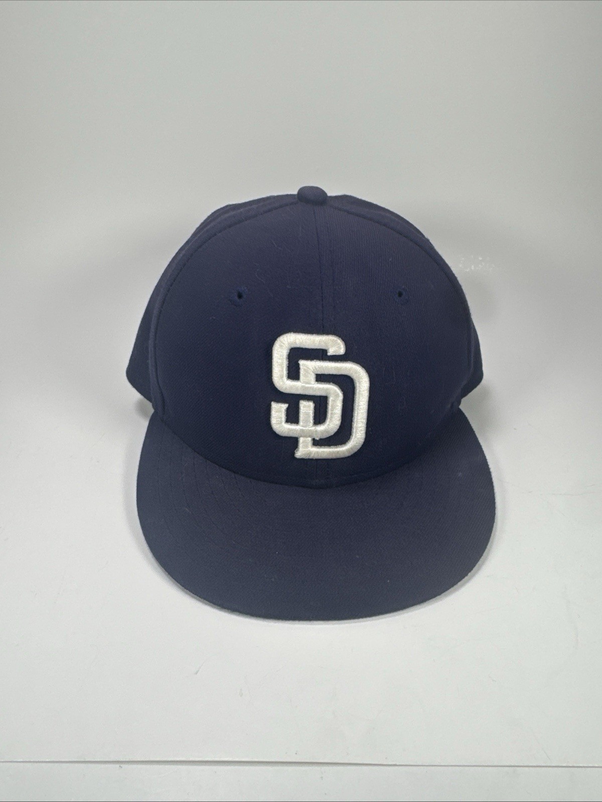 New Era  59FIFTY Fitted San Diego Padres  MLB Hat Cap - Size 6 3/4  Navy