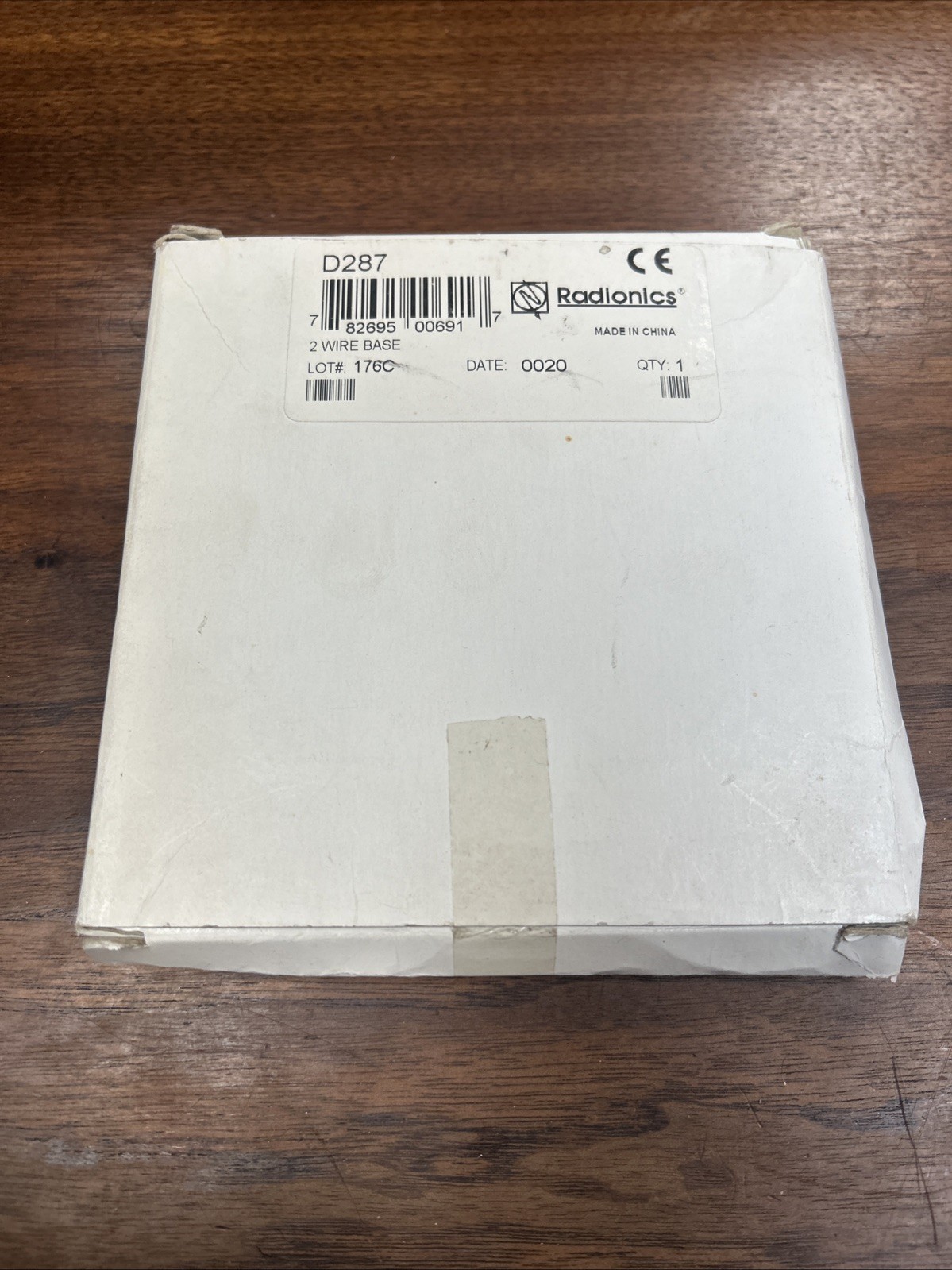 BOSCH/RADIONICS D287  2-WIRE SMOKE DETECTOR BASE, C-18