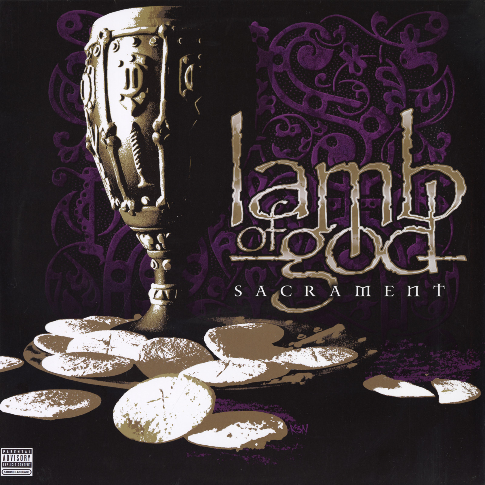 LAMB OF GOD Sacrament Music Album Cover Poster Print Replica Photo