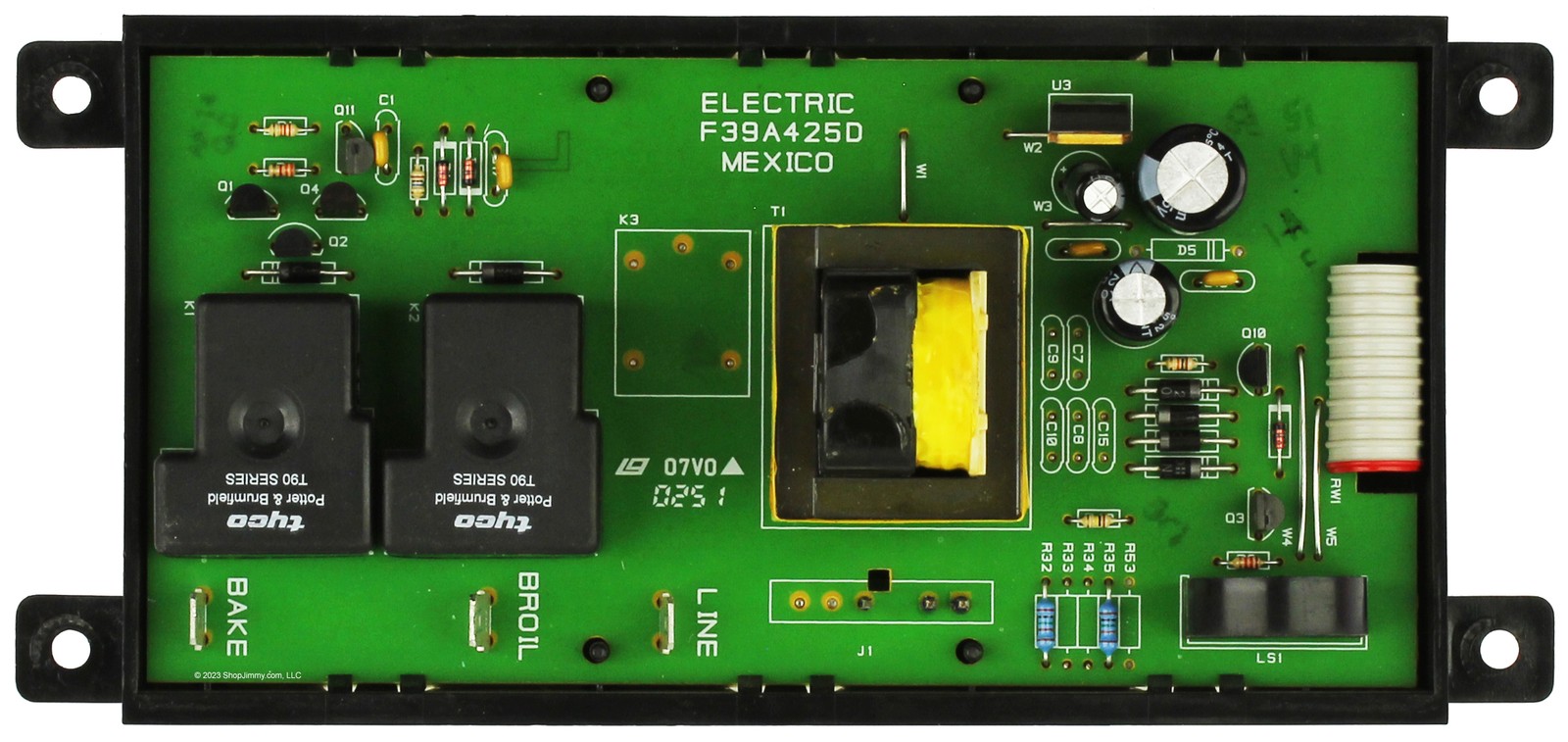 Frigidaire Range 316222803 ES100 Controller W/ No Overlay