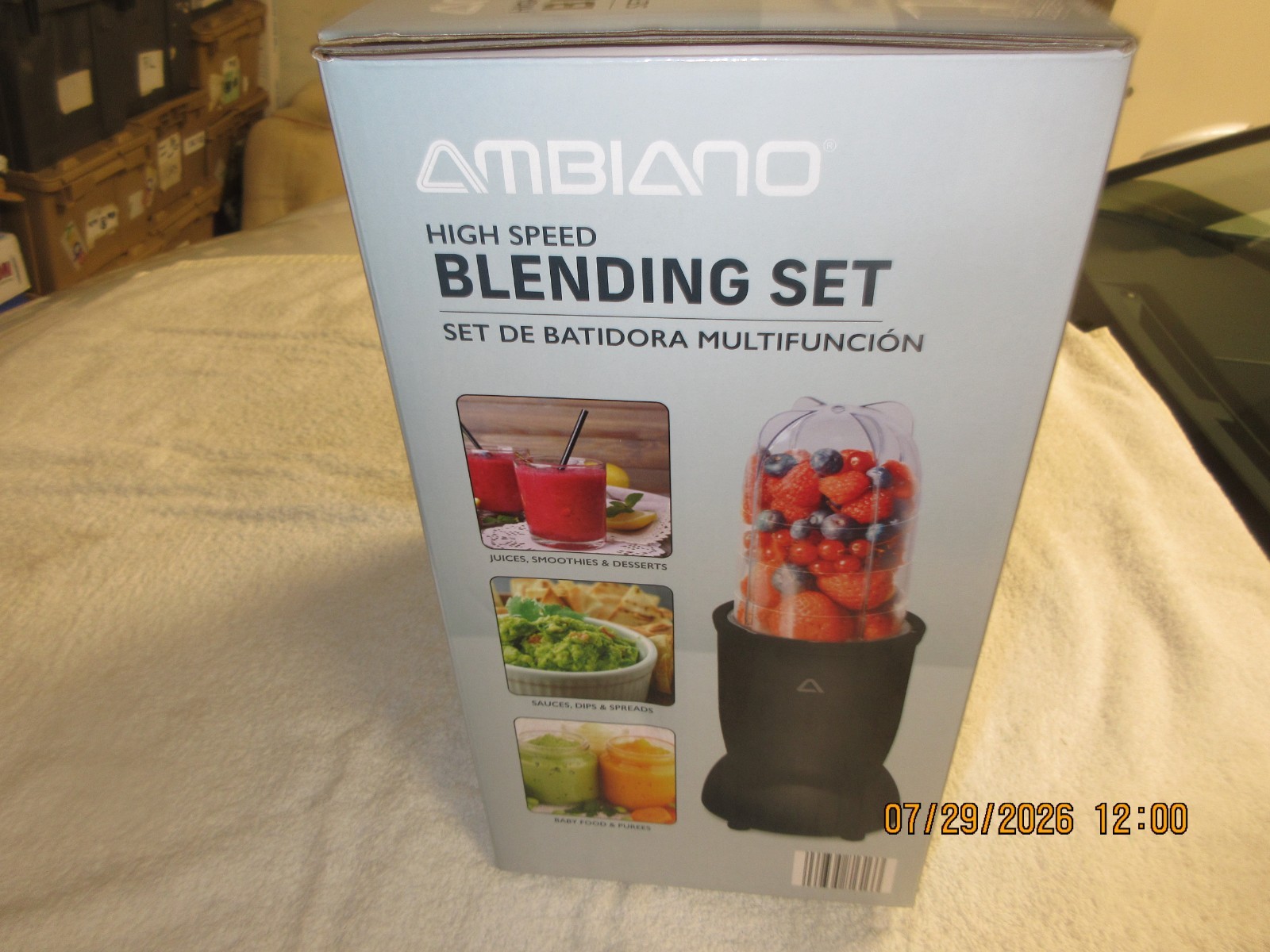 Ambiano ,High Speed , 11 Piece Blending Set,, HL2070 , NIB