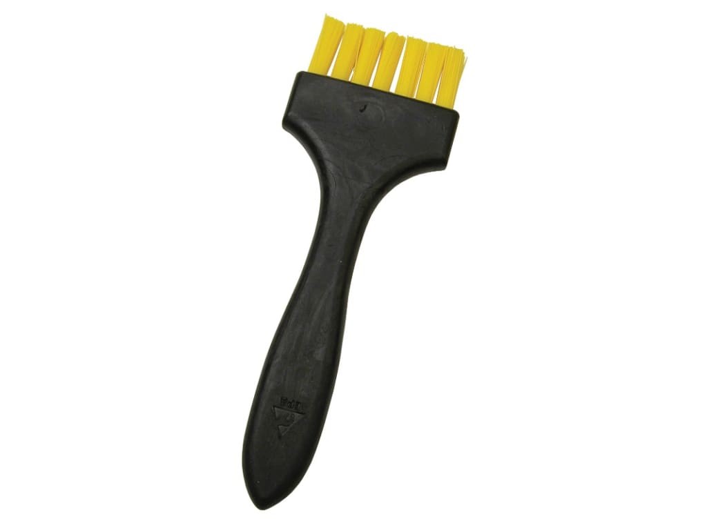Menda 35687 - Dissipative nylon brush, flat handle, 2' x 6.25'