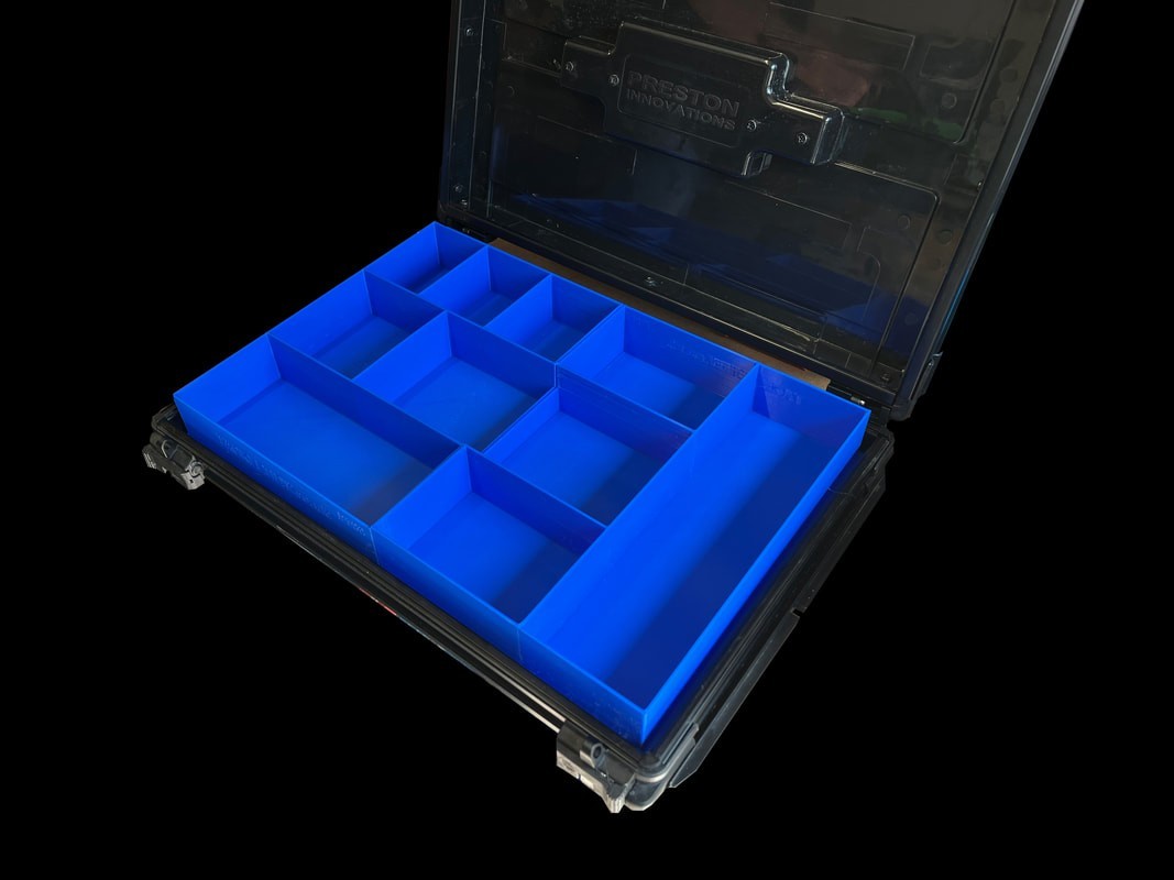 Preston Cassette Deep Storage Tray Inserts for Lid Section by Tackle Tidy