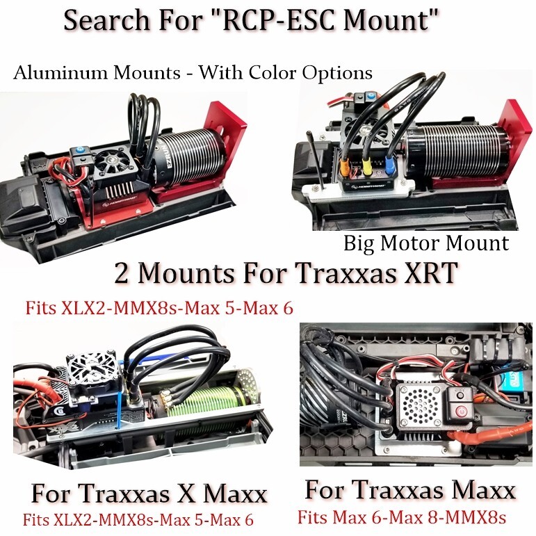 RCP XT90 Series Harness Ready to Connect to ESC 10 awg Double Battery Voltage