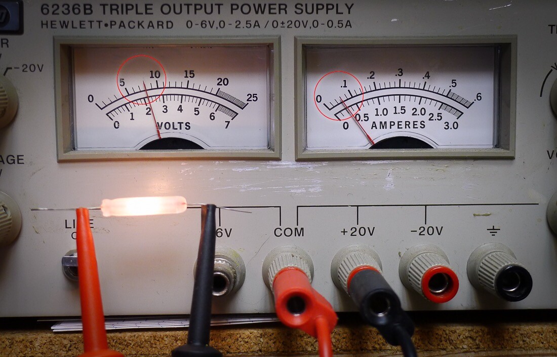 Tascam 112, 122Mkll - Otari - Others - VU Meter Lamp **Frosted** Pair (In Stock)