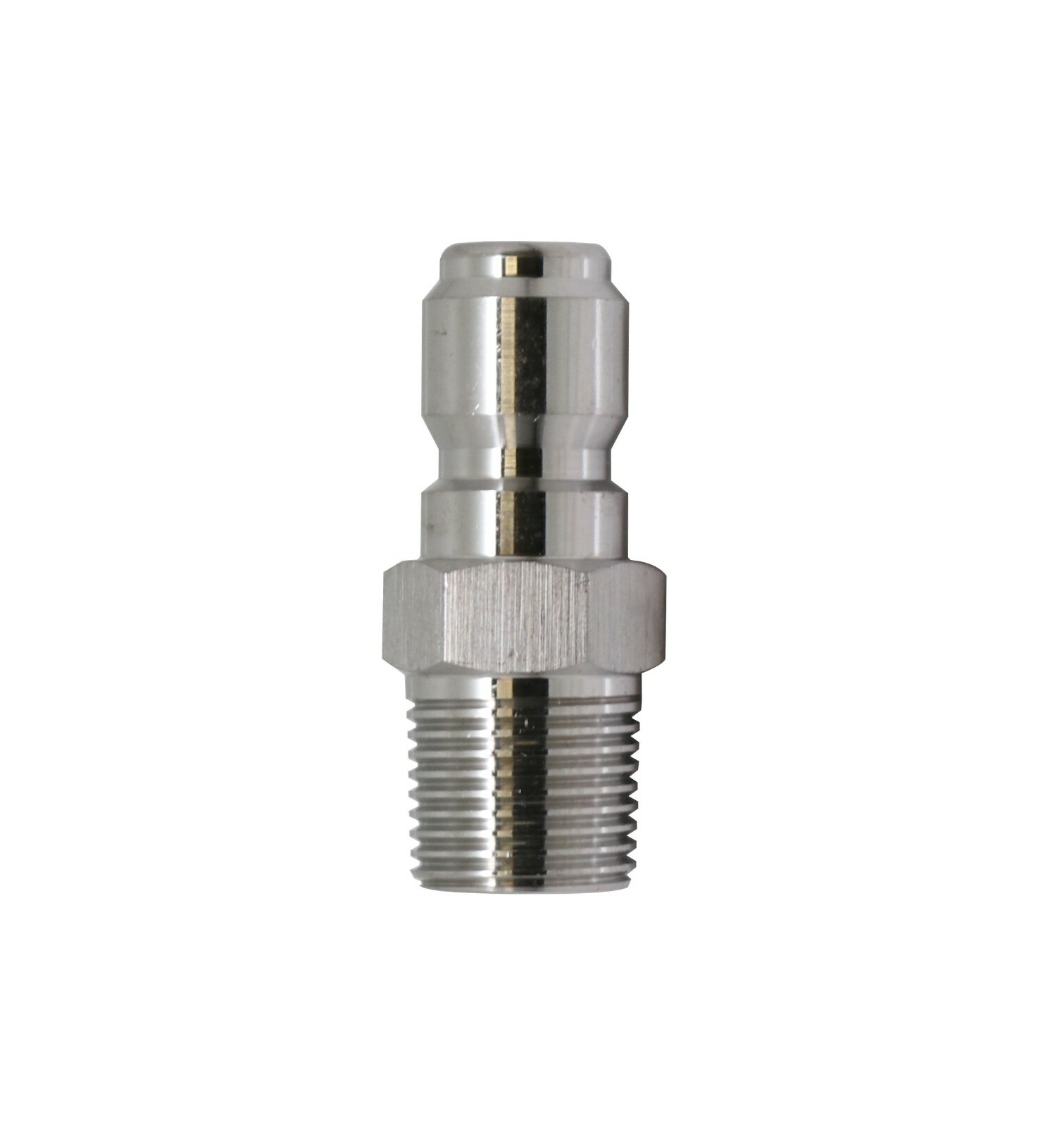 Pressure Washer Quick Connect Plug 1/4 NPT Male (1 Year No Hassle Warranty)