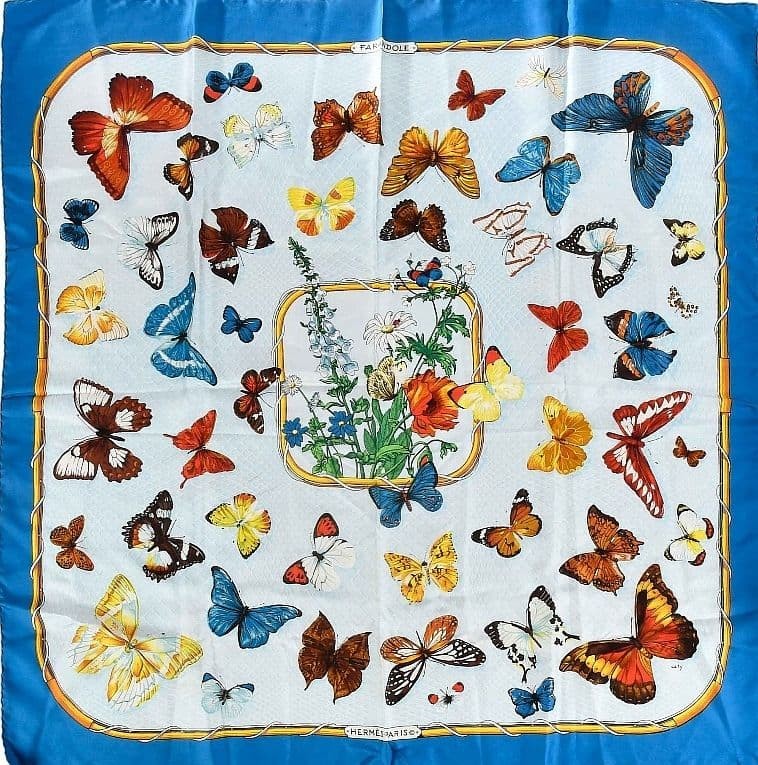 Hermes Scarf Carre 90 Provence Dance