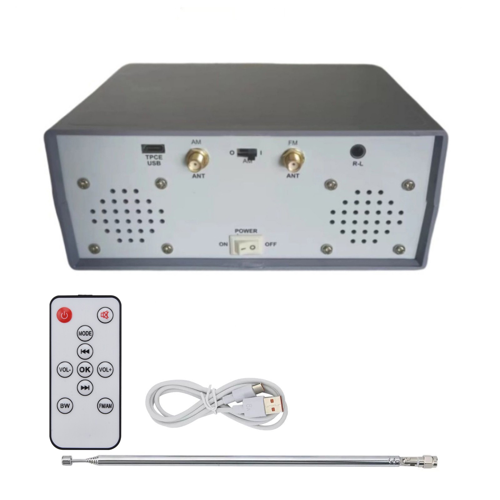 1Pc TEF6686 Home Indoor Radio Support DSP RDS AM FM LW MW SW Full Band Radio