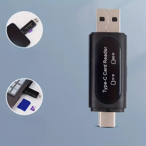 Card Reader USB 3.0 Type C Micro SD TF OTG Smart Memory Adapter Laptop Computer