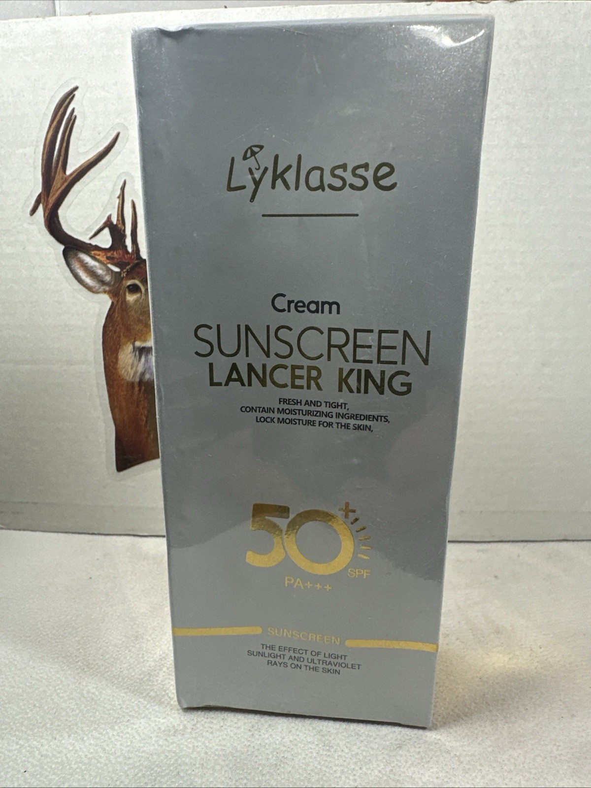 Lyklasse Relief Sun,+ Probiotics SPF50+ PA++++ New Sealed 01/2027 Sunscreen