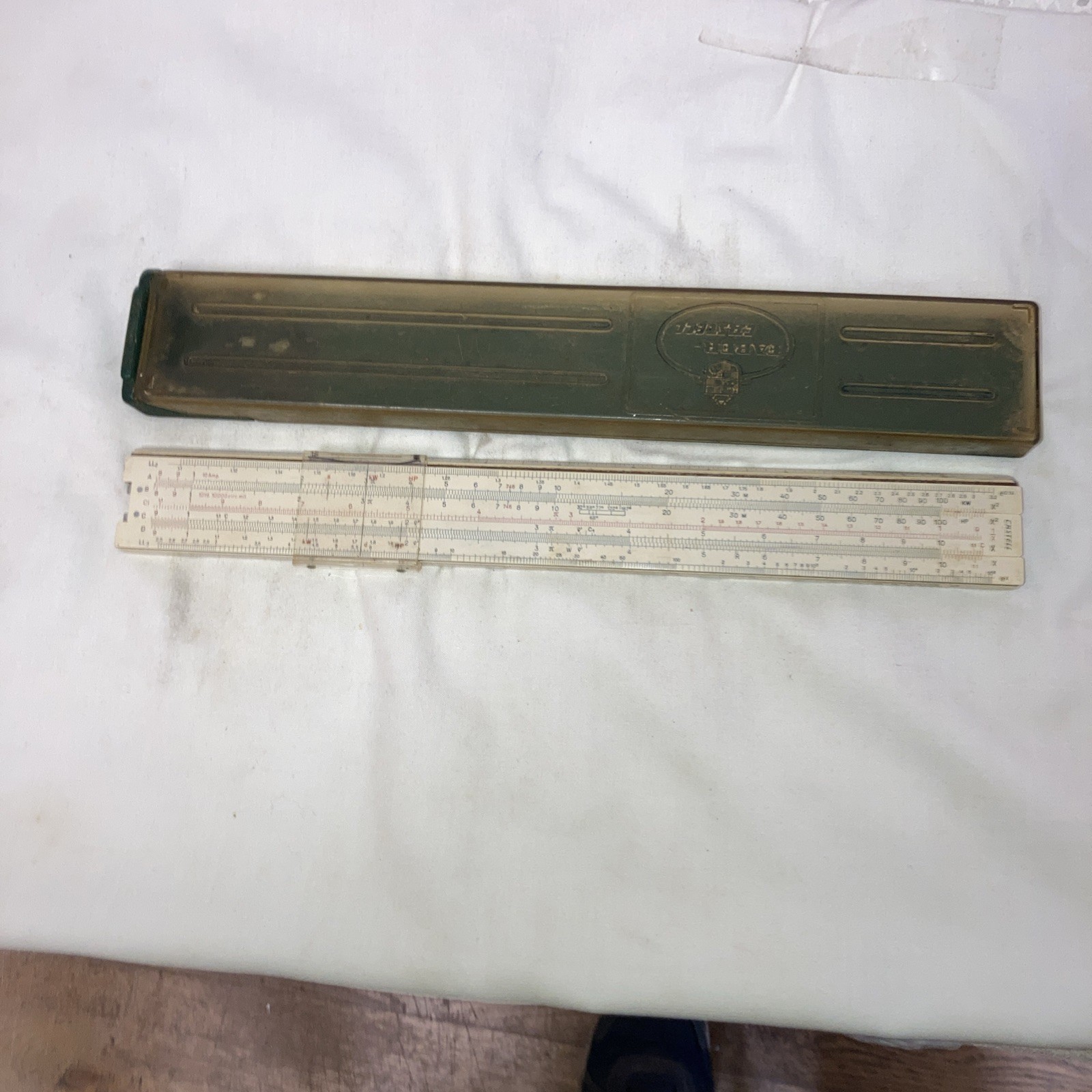 Faber-Castell 1 / 98 Slide rule in case