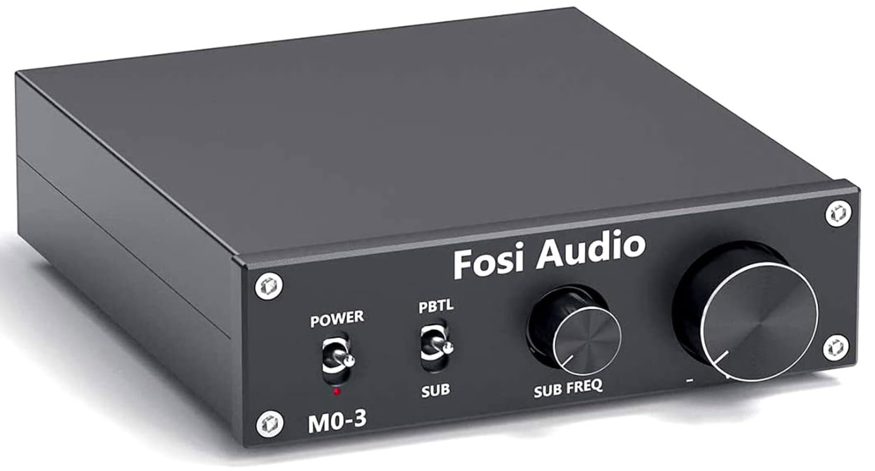 Fosi Audio M0-3 Subwoofer Amplifier 200W TPA3255 Mono Mini Amp w/ 32V PSU