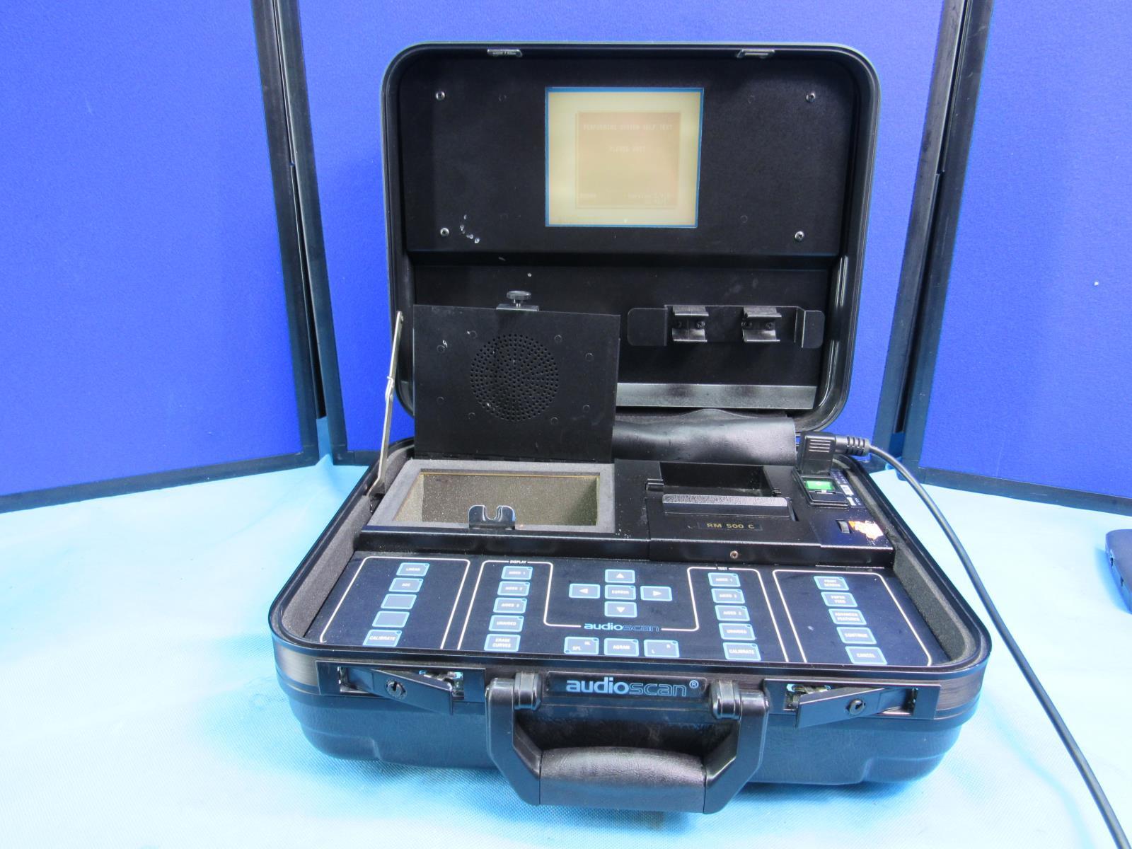 AUDIOSCAN RM500 PORTABLE HEARING AID ANALYZER