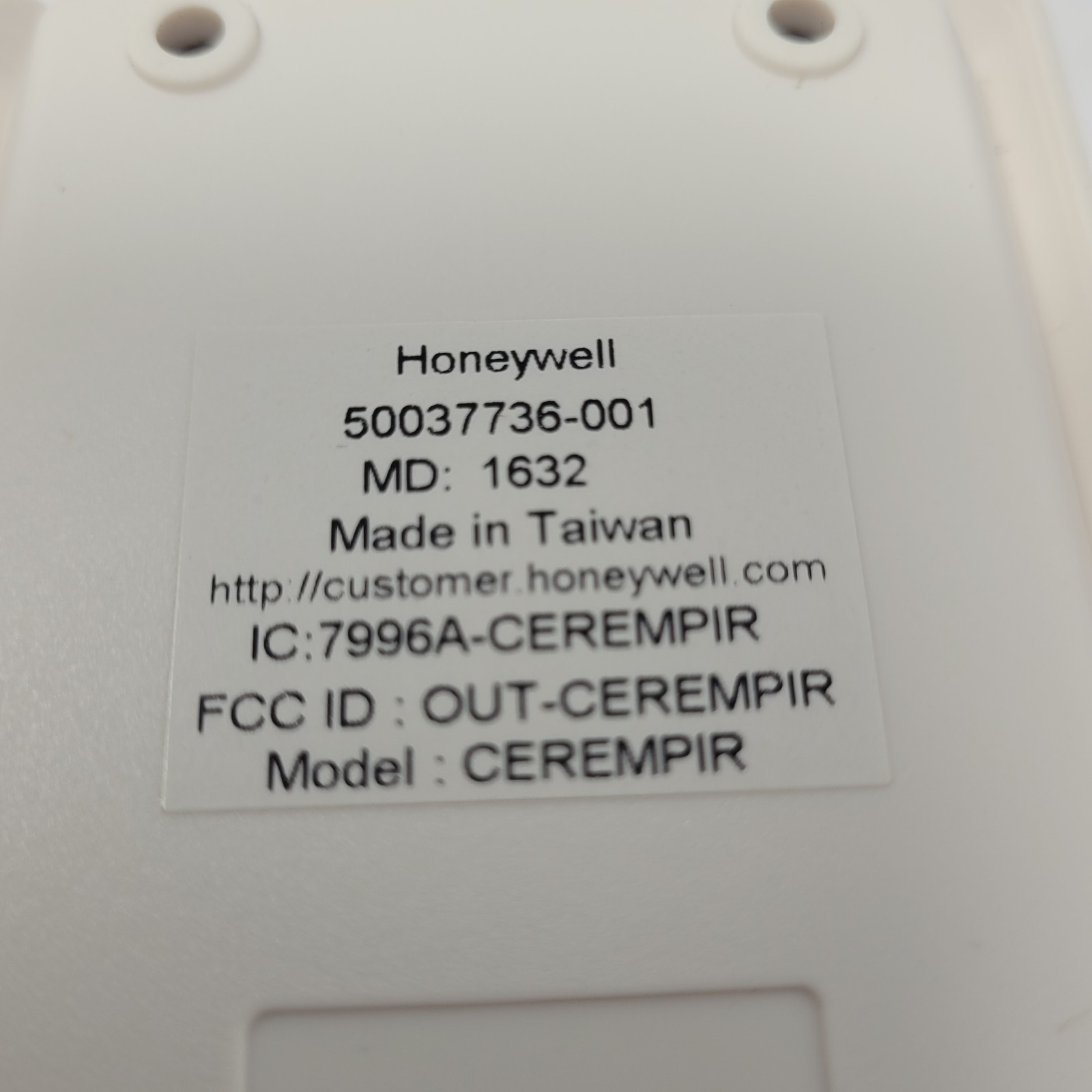 Honeywell 50037736-001 Wireless Occupancy Sensor - NEW