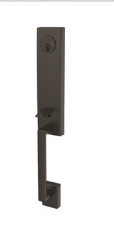 SCHLAGE FCT58CEN622 Company Century Handleset, Matte Black