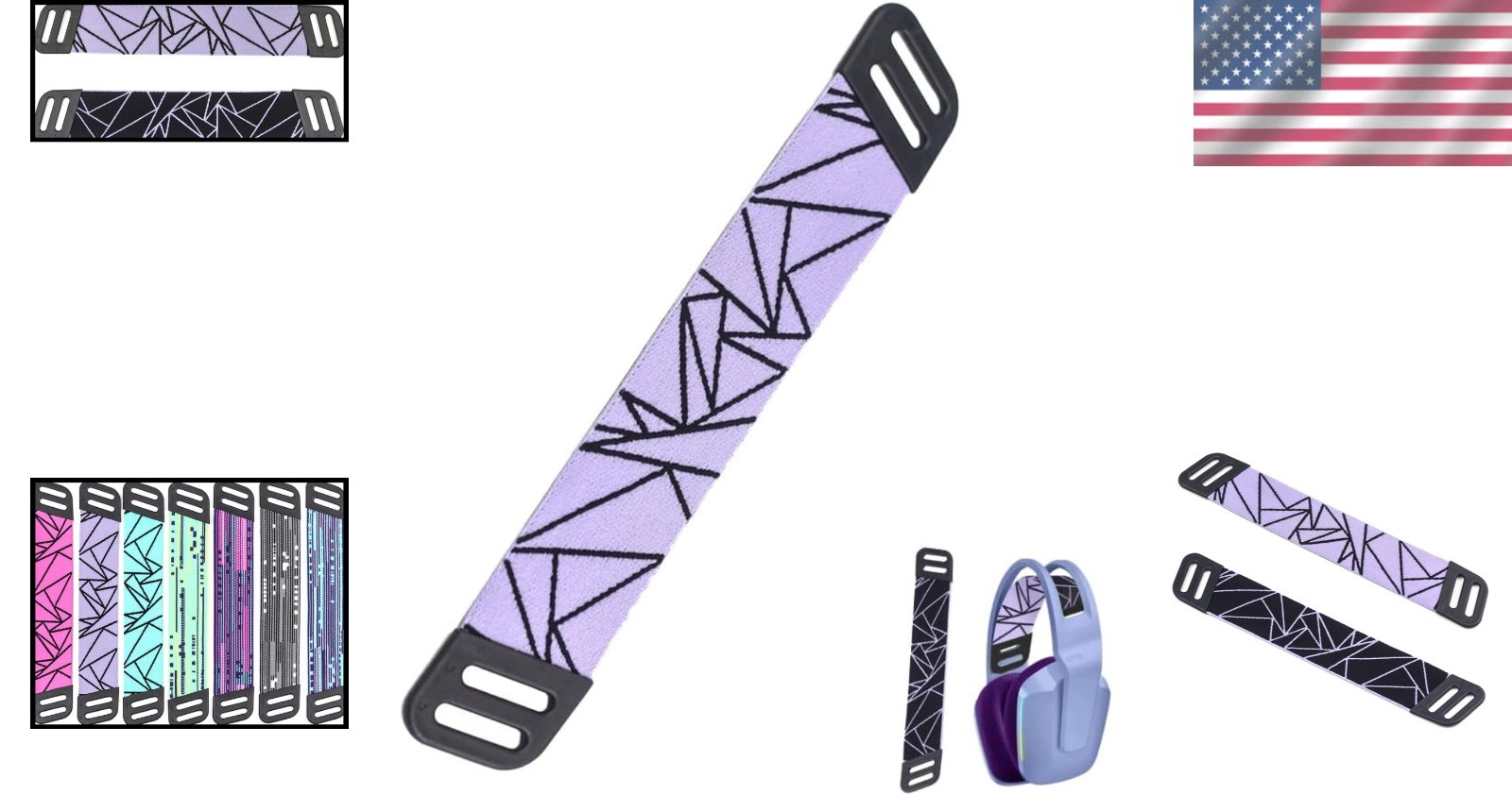 G733 Headset Strap Purple Replacement Headband