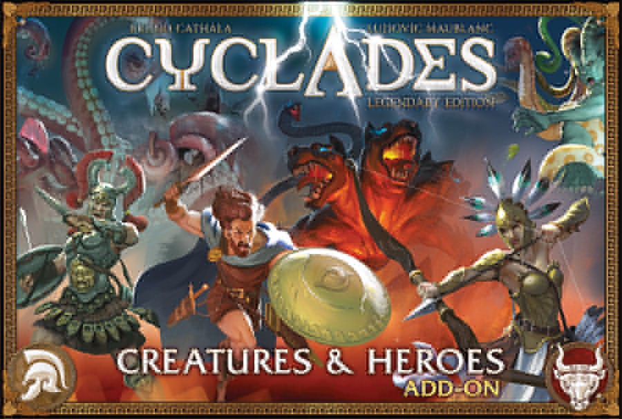 HBGSHCYCCH01EN Hot Banana Games Cyclades : Creatures & Heroes Expansion (6)