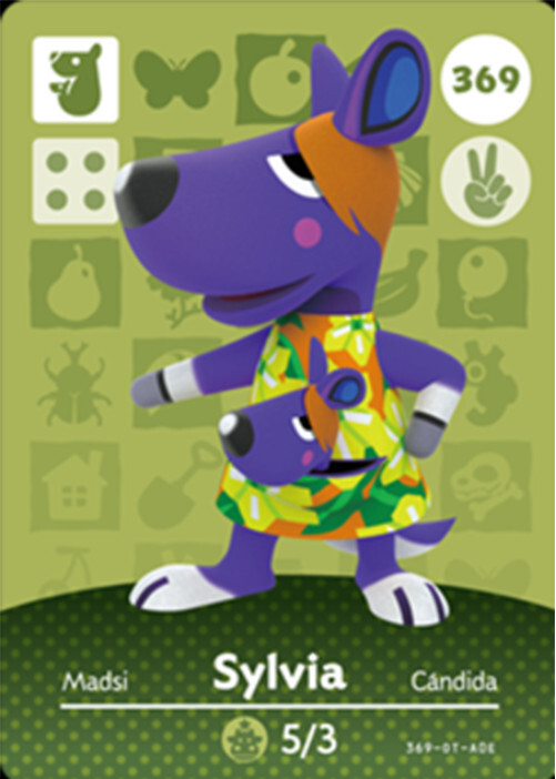 Animal Crossing Series 4 amiibo 369 - Sylvia (North American copy)