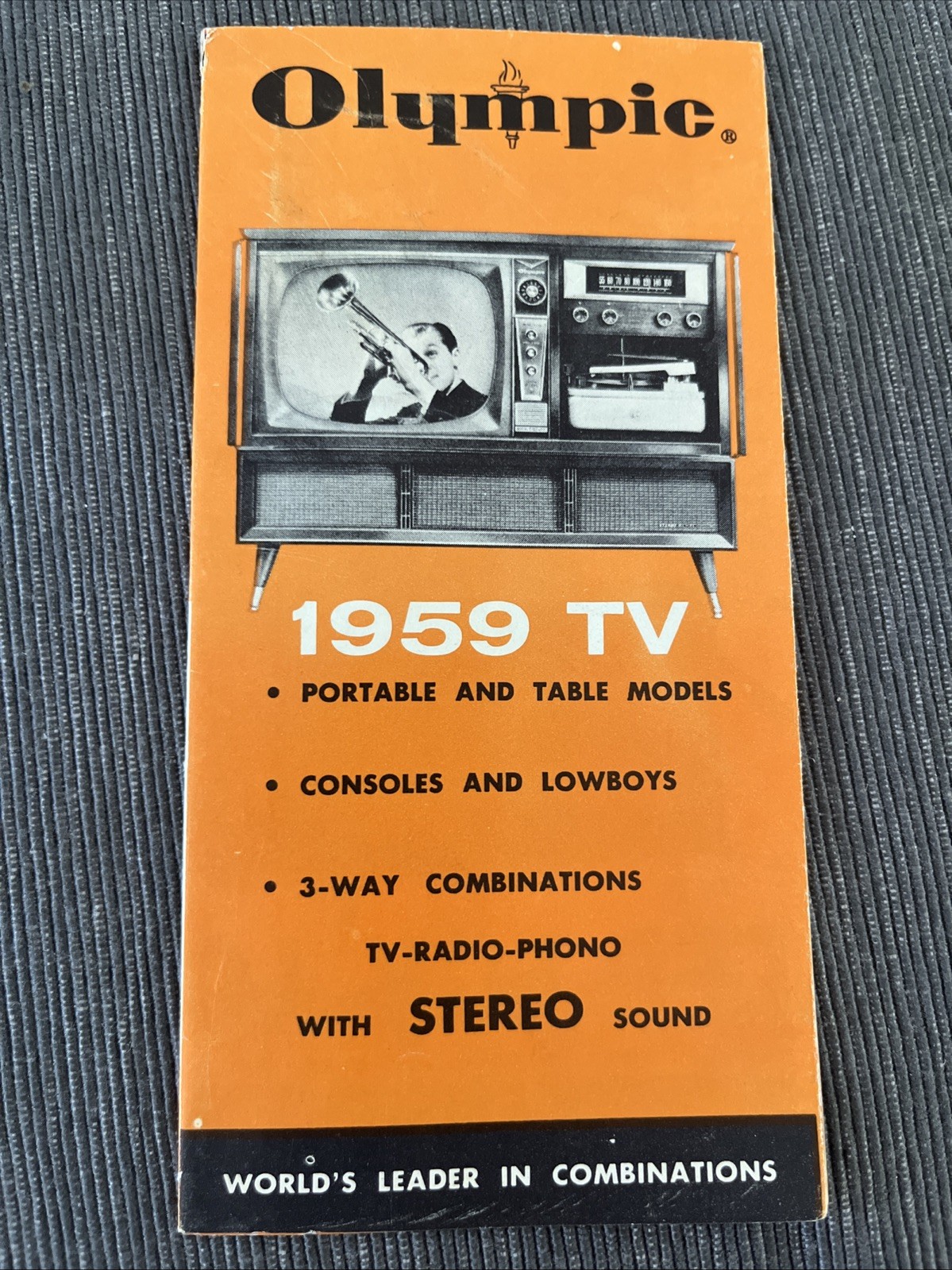 Olympic 1959 Tv Radio Phono Catalog Guide