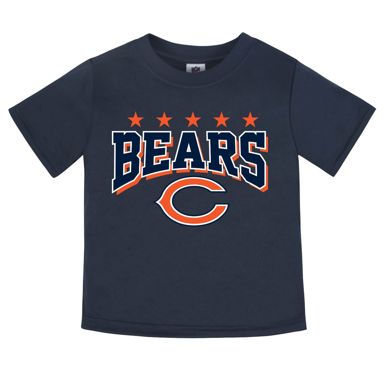 Chicago Bears Performance Baby Toddler Shirt, Gerber NFL