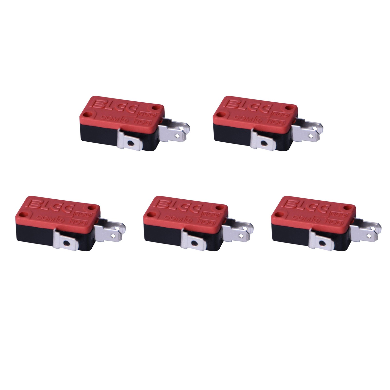 20Pcs Red New 3 Pin Microswitch Push Button For Arcade Mame Jamma Games C