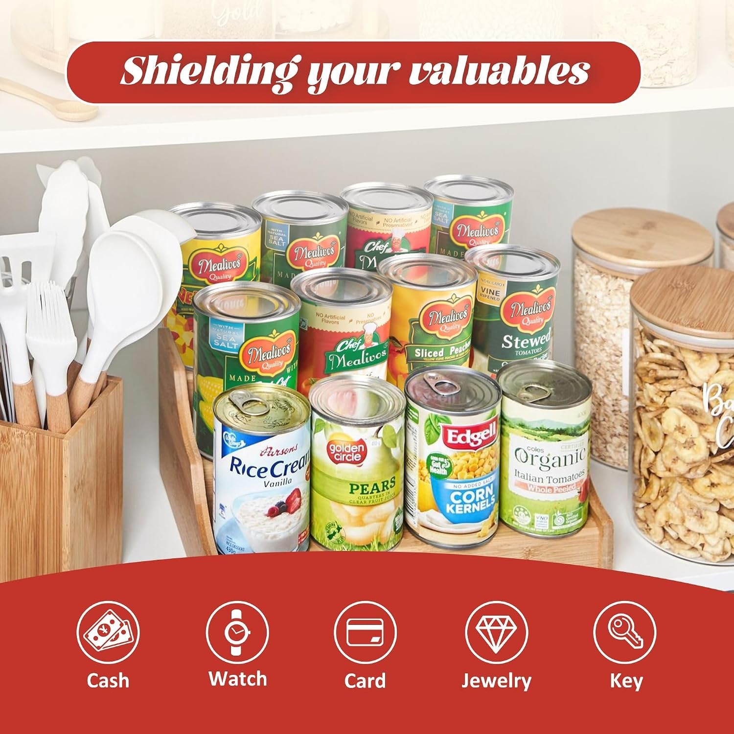 Realistic Fake Can Diversion Safe for Hidden Storage