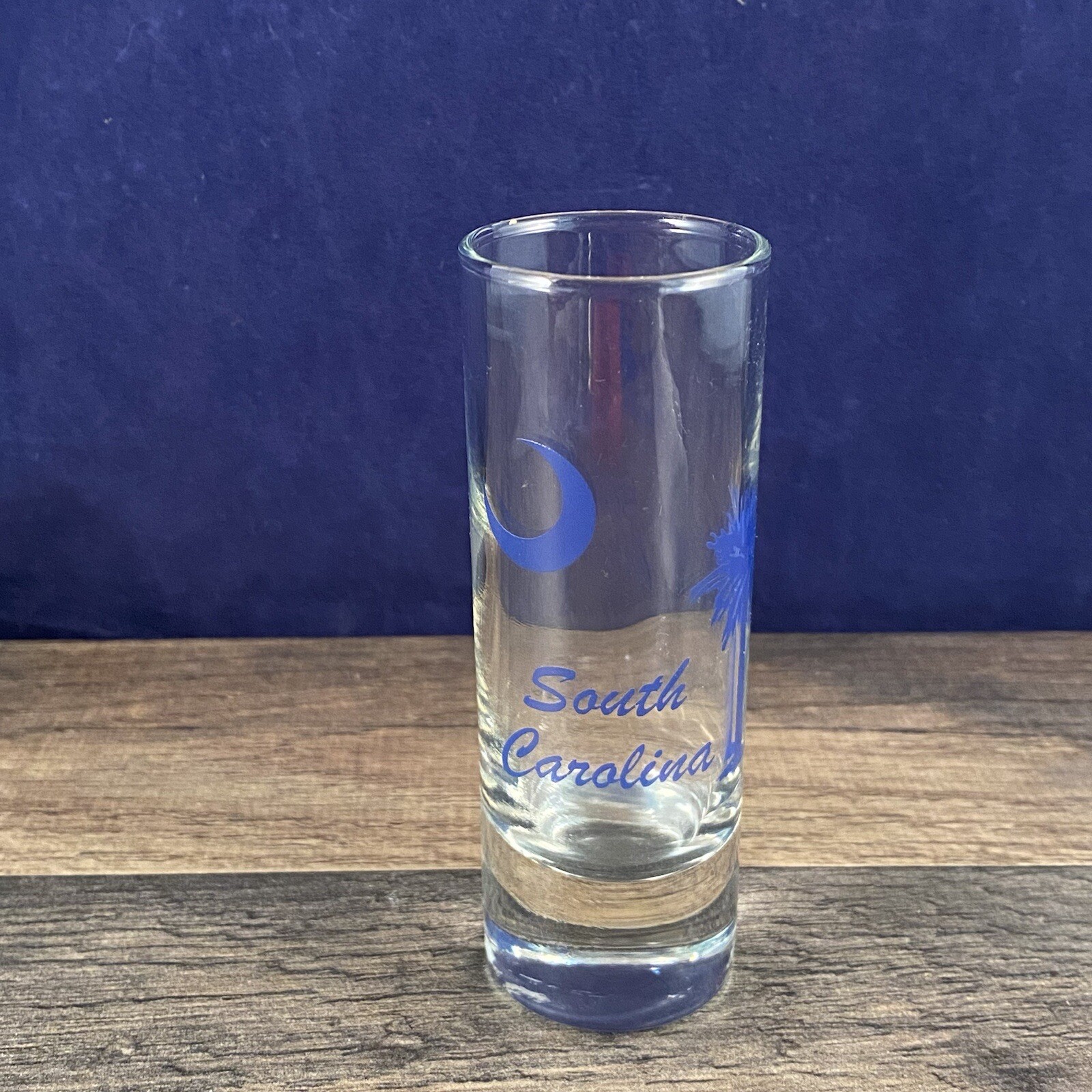 South Carolina Tall Glass Souvenir Shot Glass