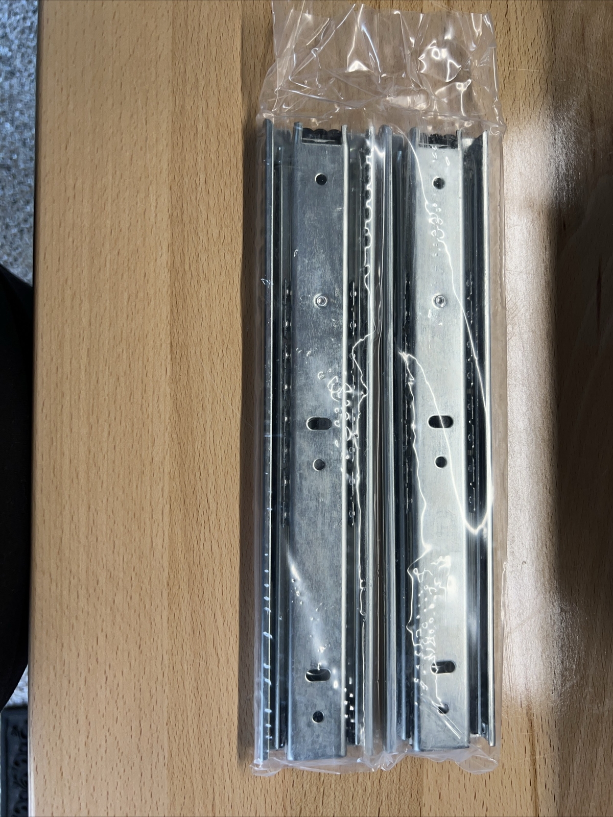 5 Pairs OCG 100lb Capacity Full Extension Ball Bearing Drawer Slides 10" New