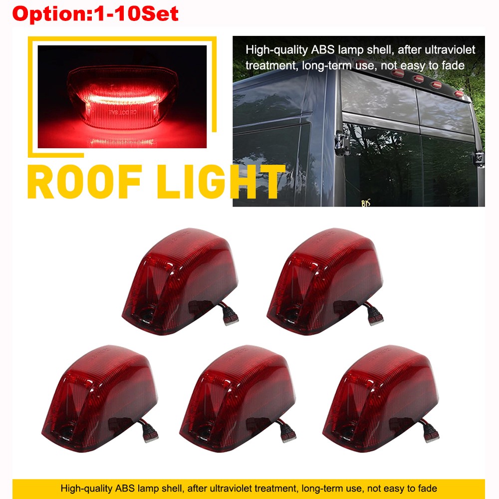 Rear Red Lens Roof Top Cab Running Light LED For Dodge RAM Promaster 2500 14-23