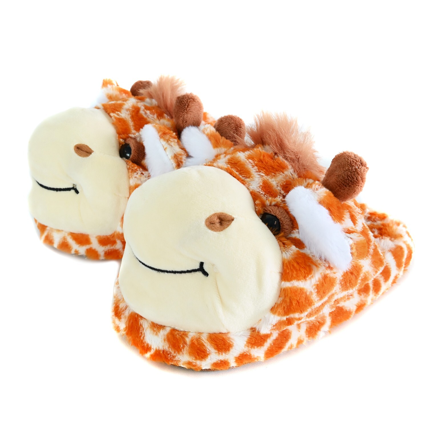 Fuzzy Anima Slippers for Women and Men, Novelty Indoor Scuff Slippers for Adult