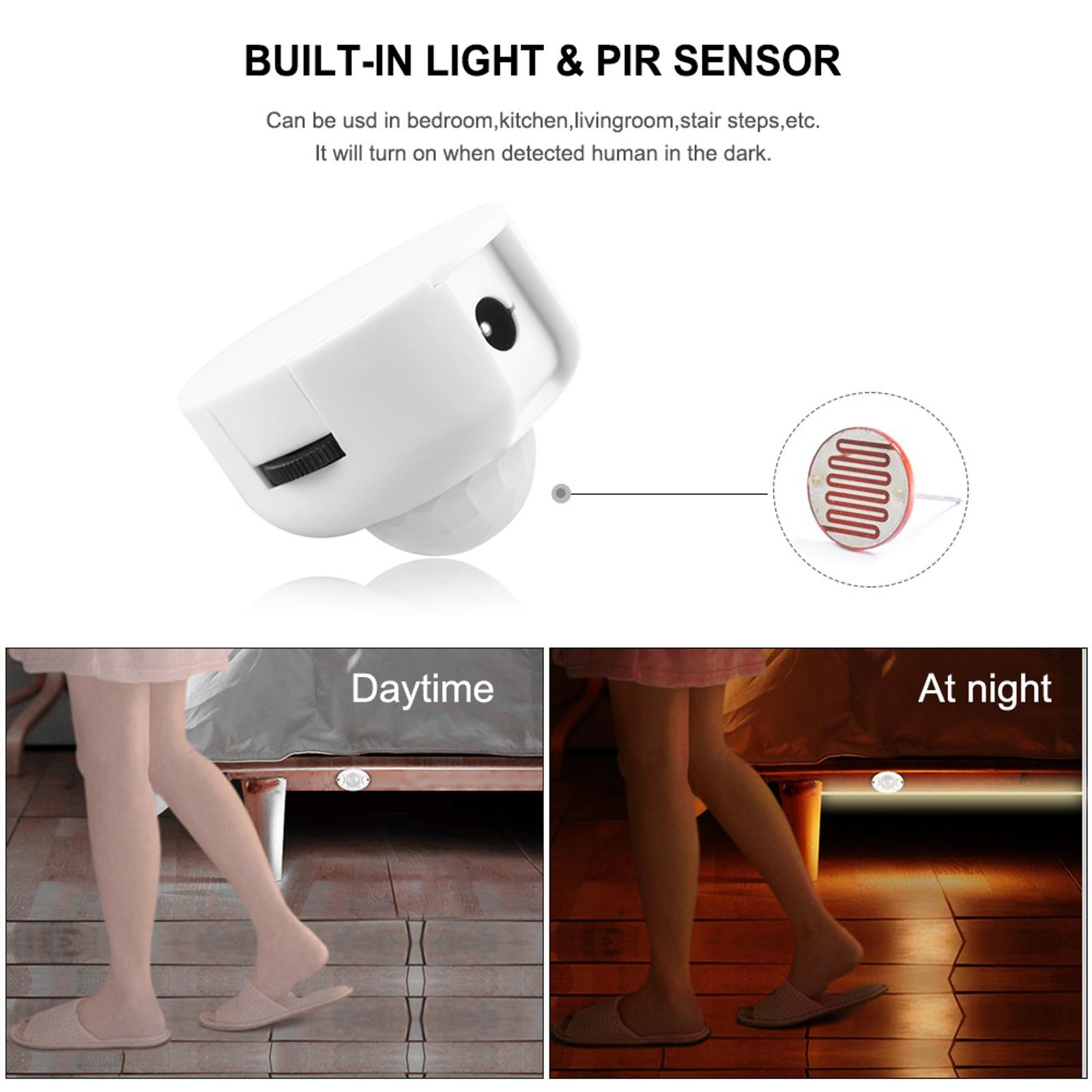 Motion Sensor DC 5V 24V Light Switch Movement Detector Automatic PIR Sen