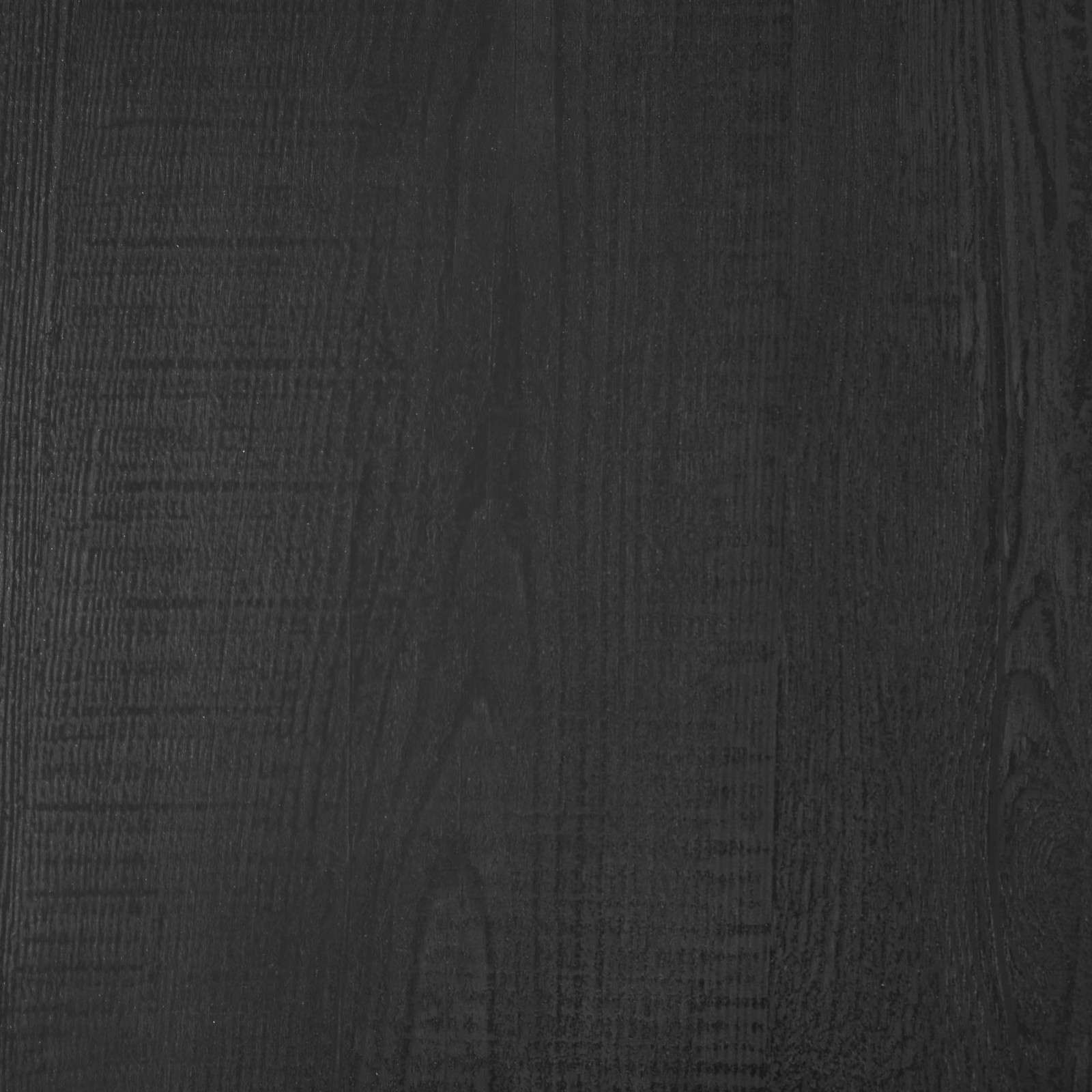 Small Square Wood Side Table, Black Finish
