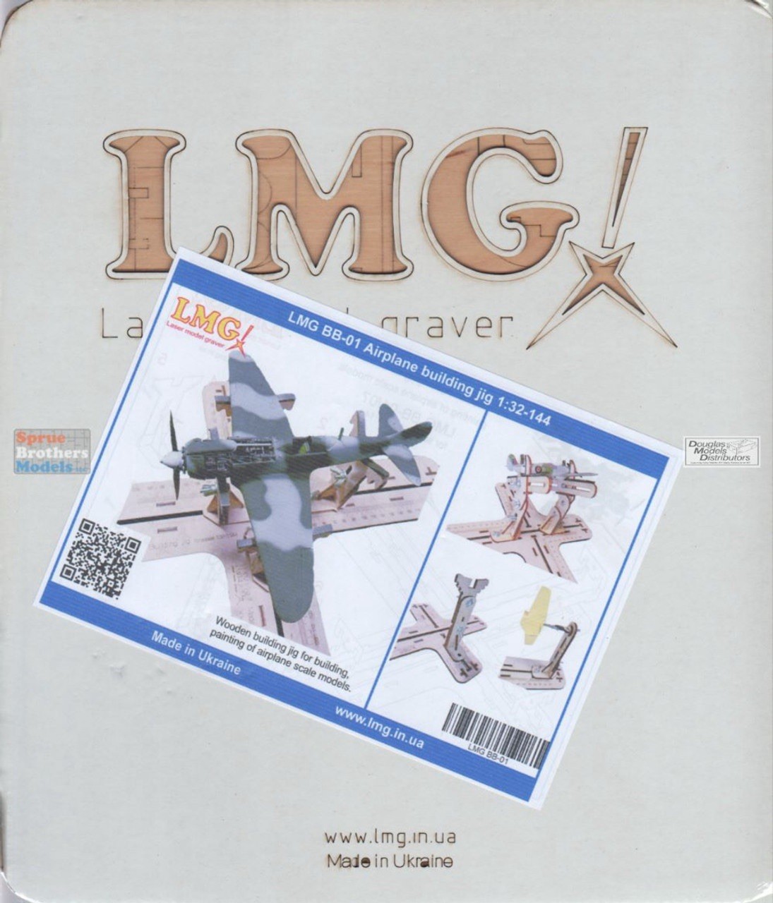 LMG #BB01 1/32-1/144 Airplane Building Jig
