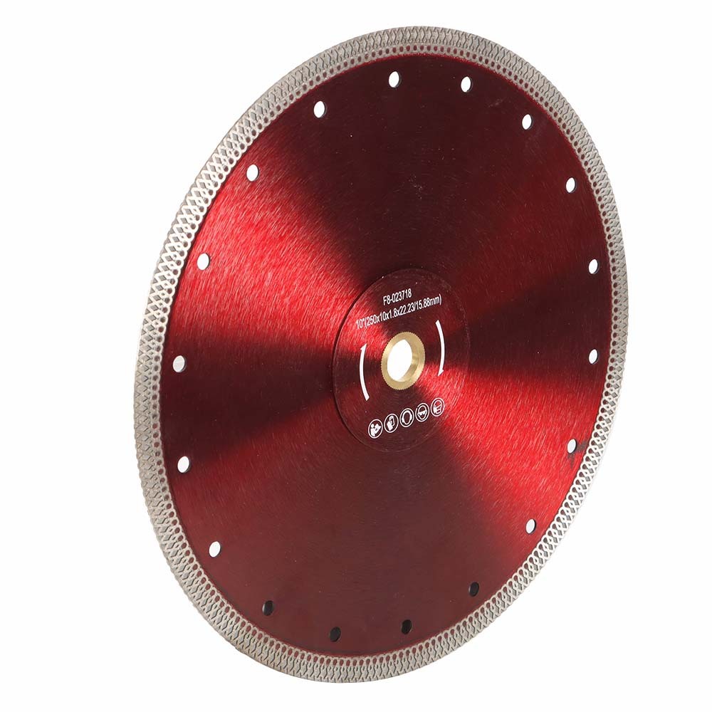 Cutting Porcelain Tile Ceramic Granite Marble Brick 10” Diamond Saw Blade