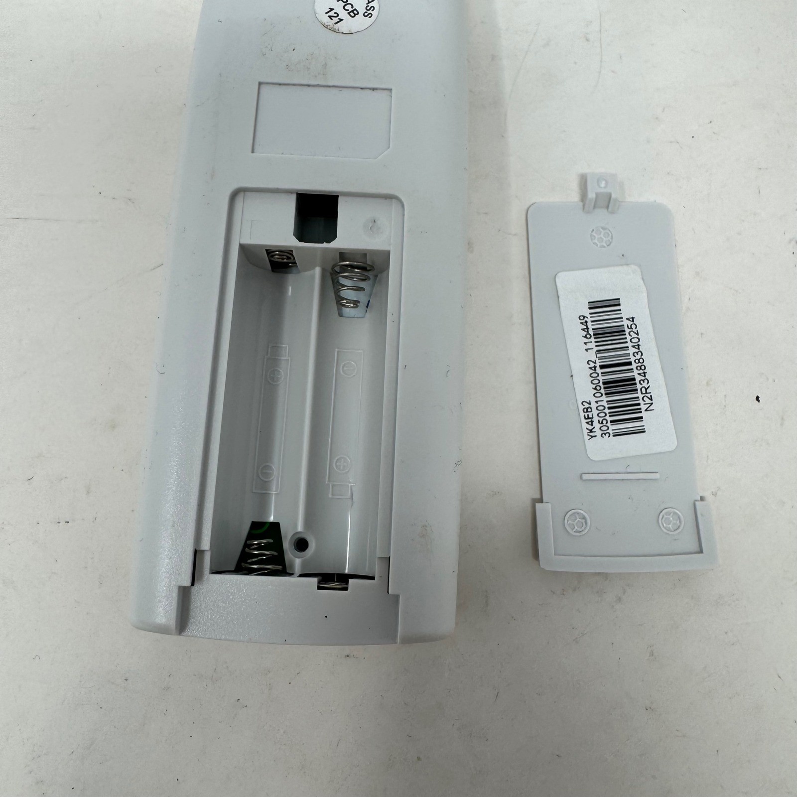 GE Air Conditioner Remote Control YK4EB2 Light Gray AC Unit Remote