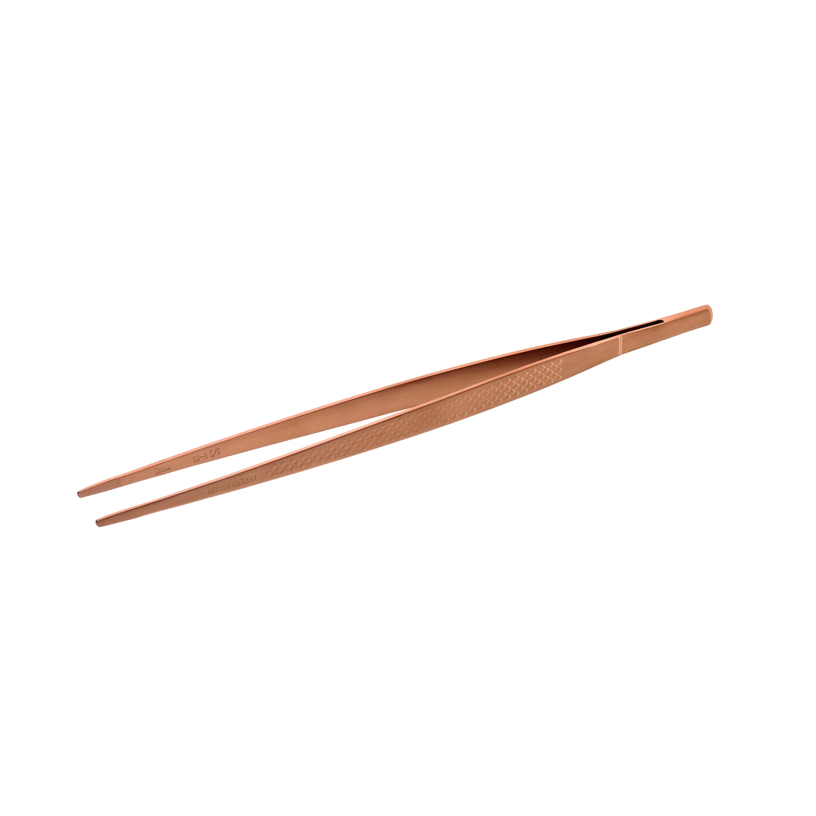 Mercer Culinary M35230RG Precision Plus™ Rose Gold 9.3" Stainless Steel Tongs
