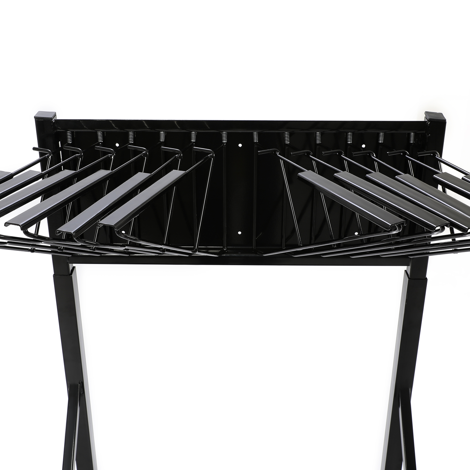 Mobile Blueprint Holder Storage Rack Hanging Poster Display w/12 Bracket 240 lbs