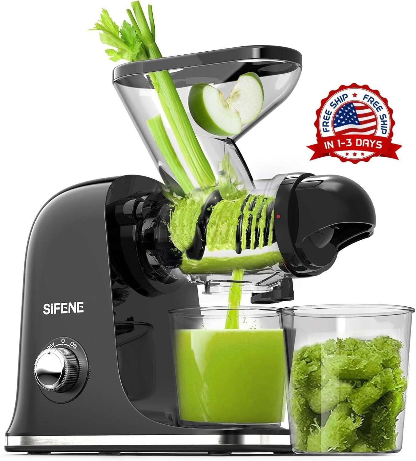 Extractor De Jugo Frutas Y Vegetales Para Hacer Jugos Naturale Maquina Electrica