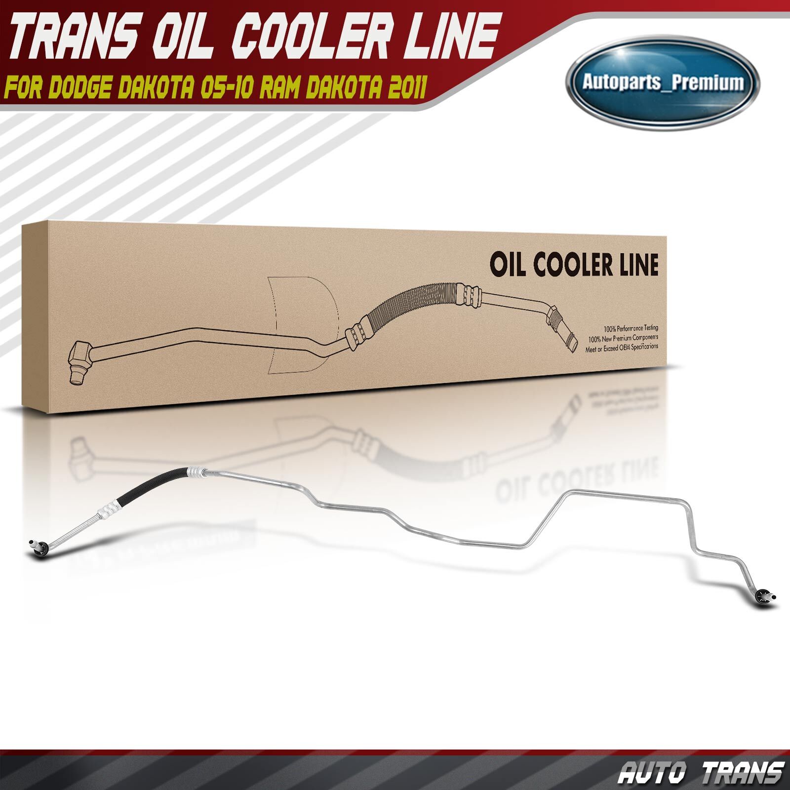 Transmission Oil Cooler Line for Dodge Dakota 05-10 Ram Dakota 2011 52029228AH