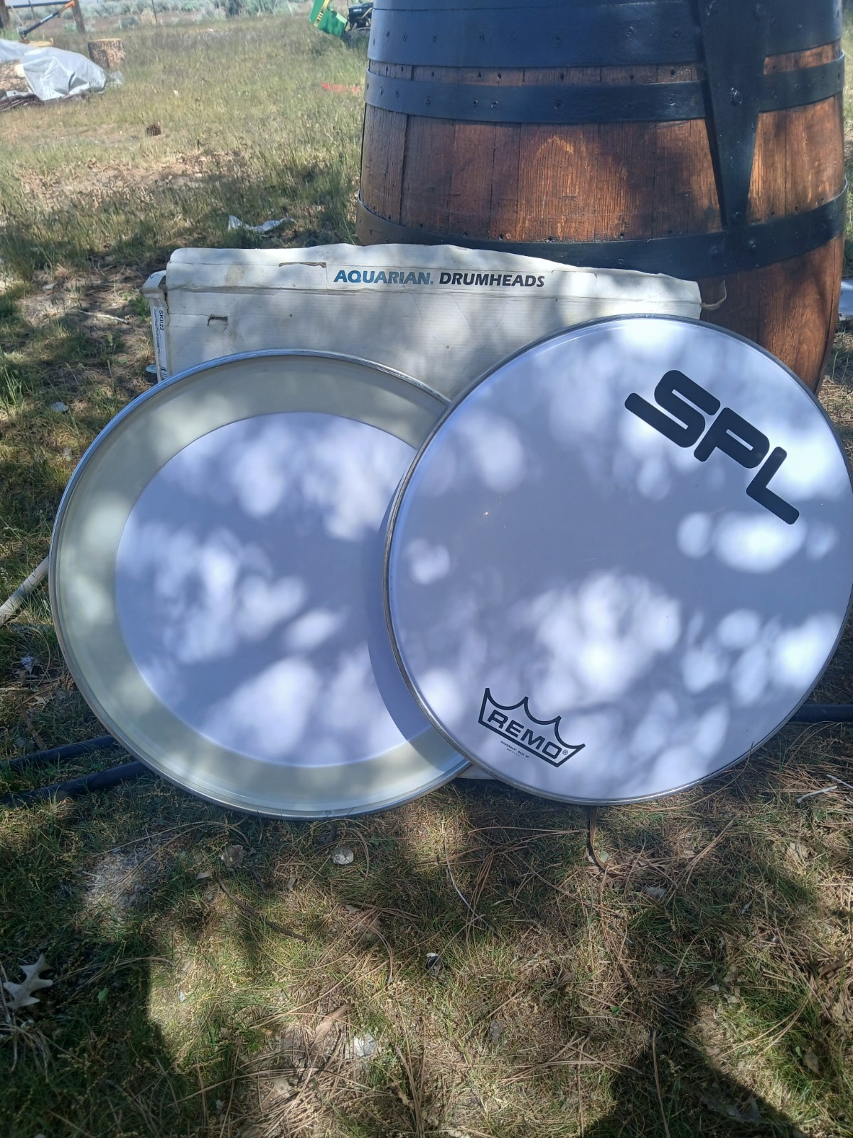 Aquarian Super Kick II Clear Bass Drumhead 22"