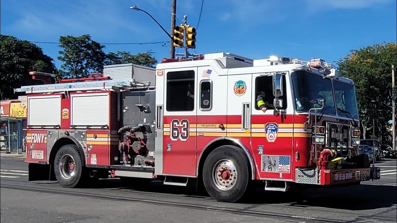 FDNY NYC Fire Department Engine 63 patch