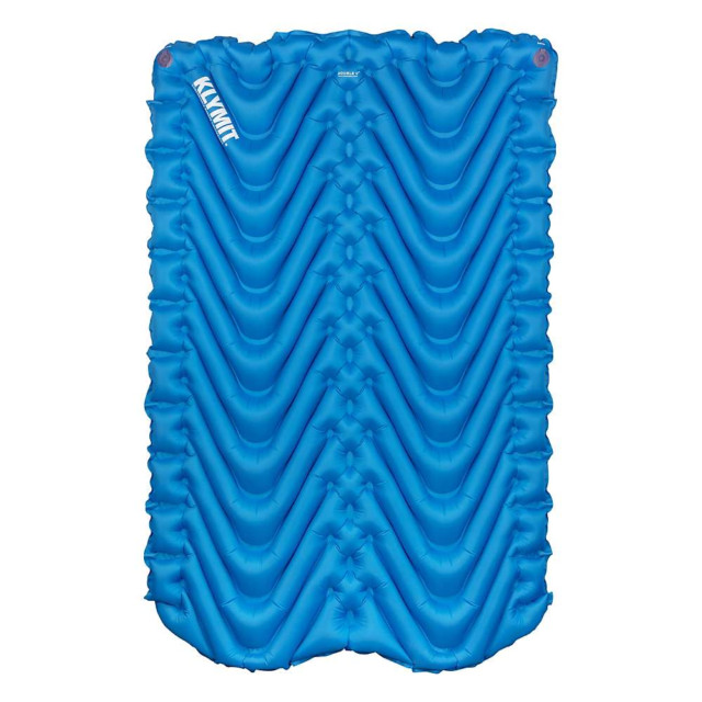 Klymit 2 Person Double V Uninsulated Sleeping Pad - Blue (06DVBL02E)