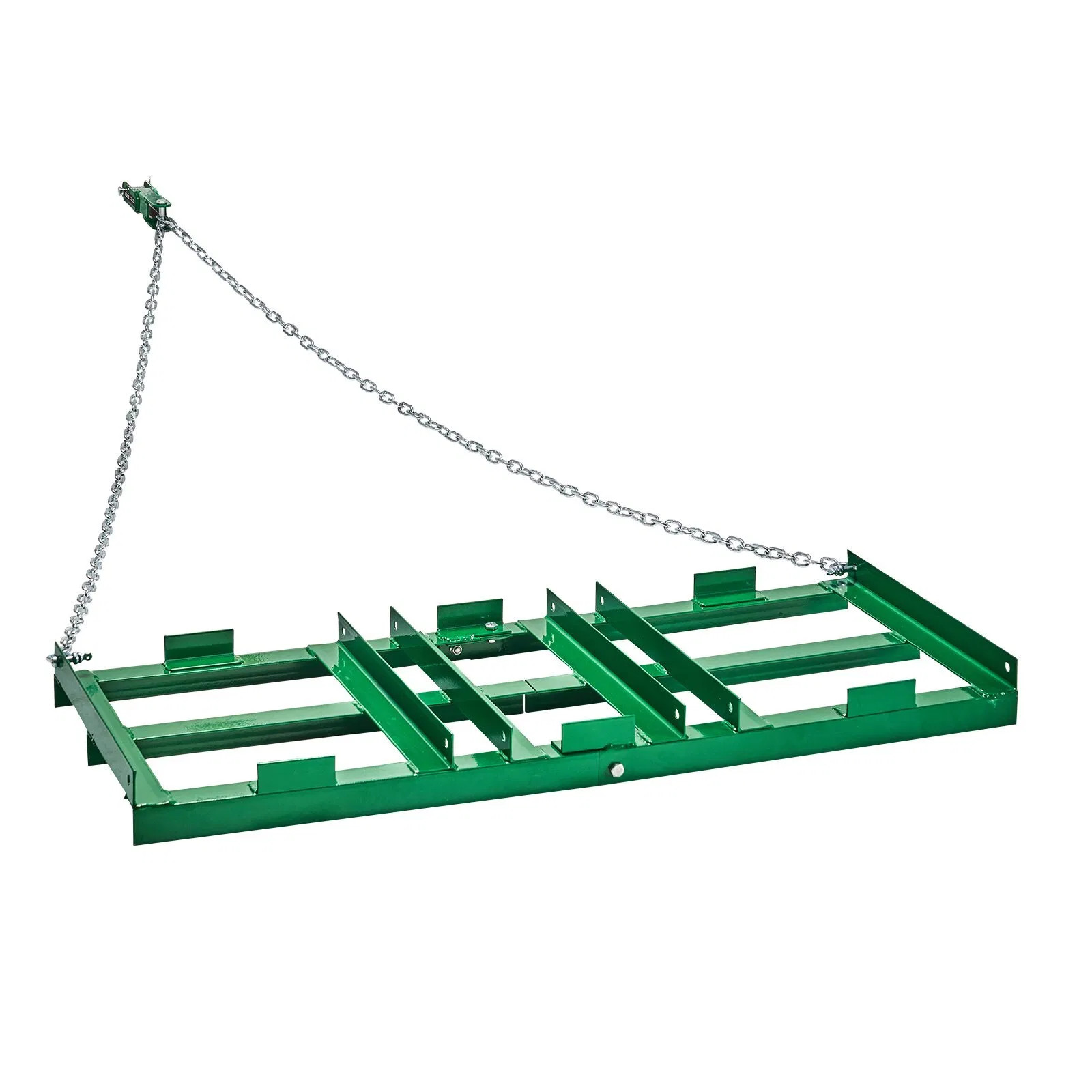 Drag Harrow, 4 ft Heavy Duty Tow Behind Drag Harrow with Adjustable Bars & 72 in