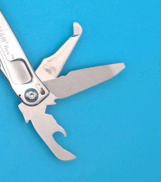 Leatherman Rev 3.8" Multi-Tool, Stainless!